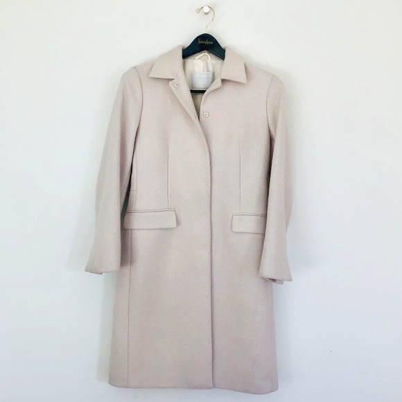PRADA Single Breasted Wool Coat Size 44 - Picture 4 of 14